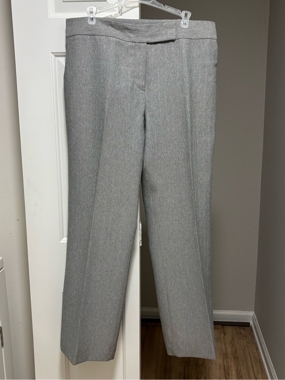 Giorgio Sant’Angelo Straight Leg Dress Pants Light Gray